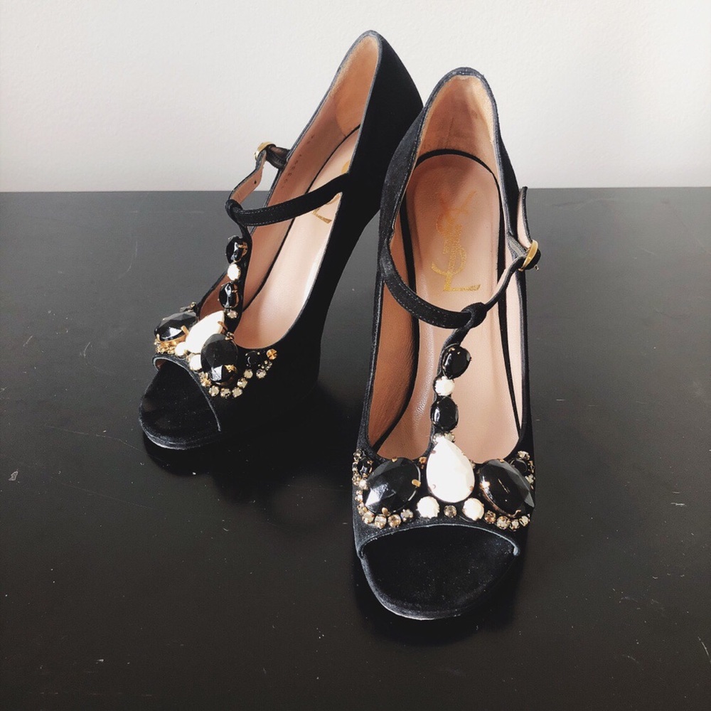 vintage Yves Saint Laurent YSL heels